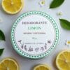 Desodorante Natural en crema para niños y adolescentes – Limón  - 50gr.