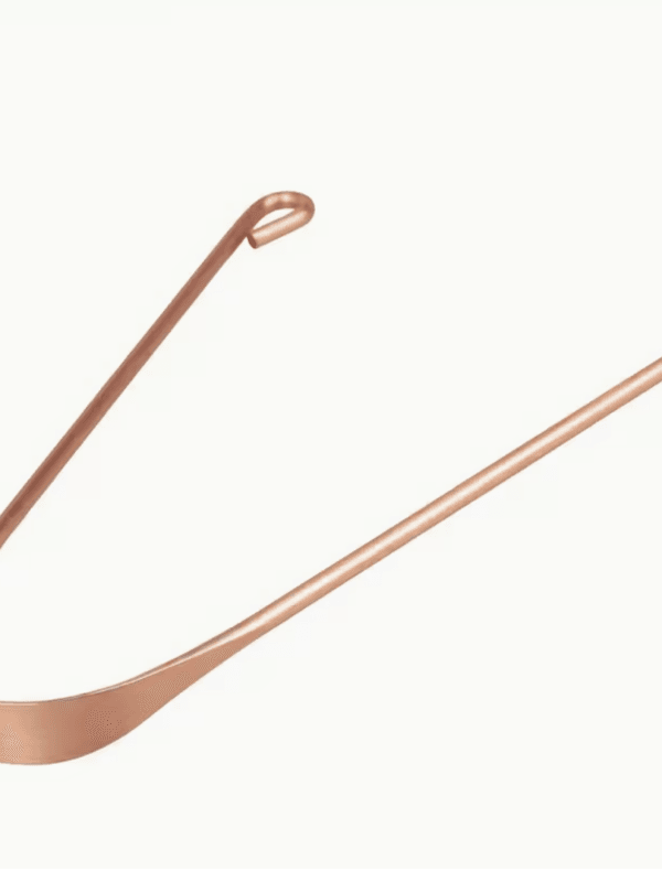 Limpiador de lengua de cobre